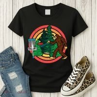 Bigfoot Disc Golf Funny Disc Golf Women's T-Shirt thumb 3