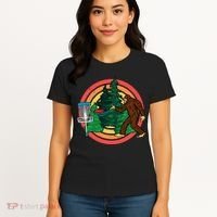 Bigfoot Disc Golf Funny Disc Golf Women's T-Shirt thumb 4