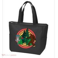 Bigfoot Disc Golf Funny Disc Golf Tote Bag thumb 3