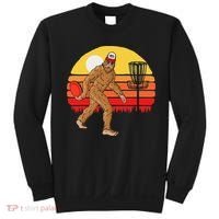 Bigfoot Disc Golf Cryptid Sasquatch Disc Golfer Sweatshirt thumb 0