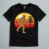 Bigfoot Disc Golf Cryptid Sasquatch Disc Golfer T-Shirt thumb 5