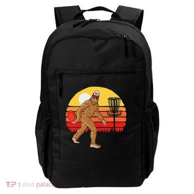 Bigfoot Disc Golf Cryptid Sasquatch Disc Golfer Backpack