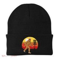 Bigfoot Disc Golf Cryptid Sasquatch Disc Golfer Beanie thumb 0