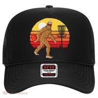 Bigfoot Disc Golf Cryptid Sasquatch Disc Golfer Hat thumb 0