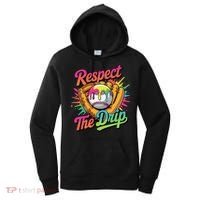 Baseball Drip Home Plate Ice Cream Respect The Drip Women's Hoodie thumb 0