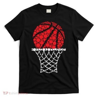 Basketball Dots Happy Dot Day T-Shirt