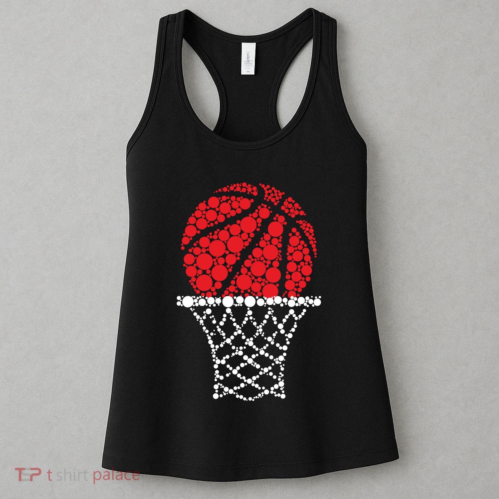 Basketball Dots Happy Dot Day Women's Tank Top