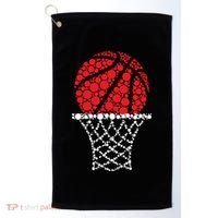 Basketball Dots Happy Dot Day Golf Towel thumb 0