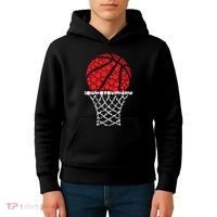 Basketball Dots Happy Dot Day Kids Hoodie thumb 4