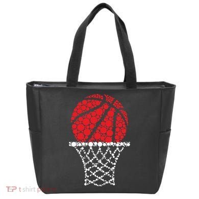 Basketball Dots Happy Dot Day Tote Bag