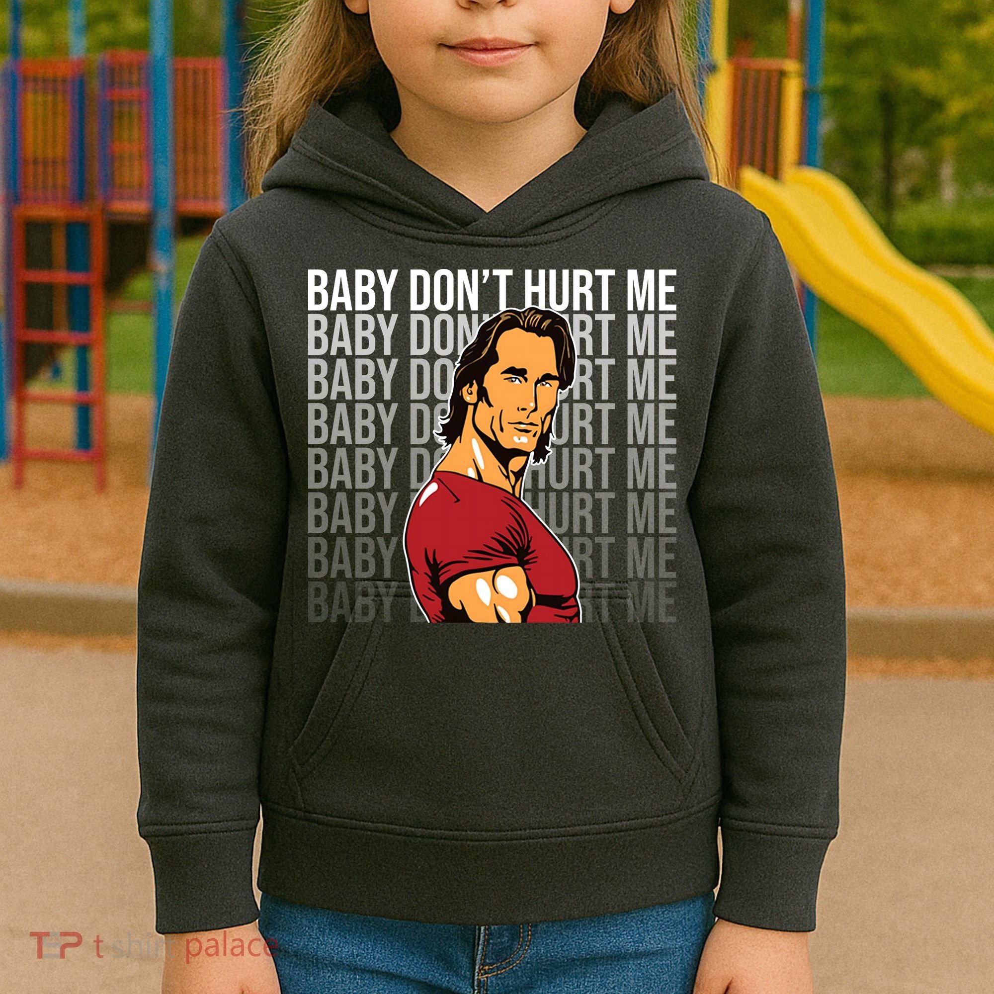 Baby Dont Hurt Me Funny Meme Kids Hoodie