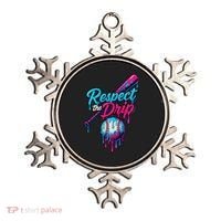 Baseball Drip Home Plate Sports Respect The Drip Ornament thumb 0