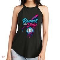 Baseball Drip Home Plate Sports Respect The Drip Women's Perfect Tri Rocker Tank thumb 2