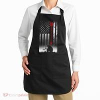 Bow Deer Hunting American Flag For Bow Hunting Apron thumb 2