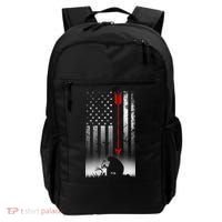 Bow Deer Hunting American Flag For Bow Hunting Backpack thumb 0