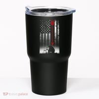 Bow Deer Hunting American Flag For Bow Hunting Tumbler thumb 0