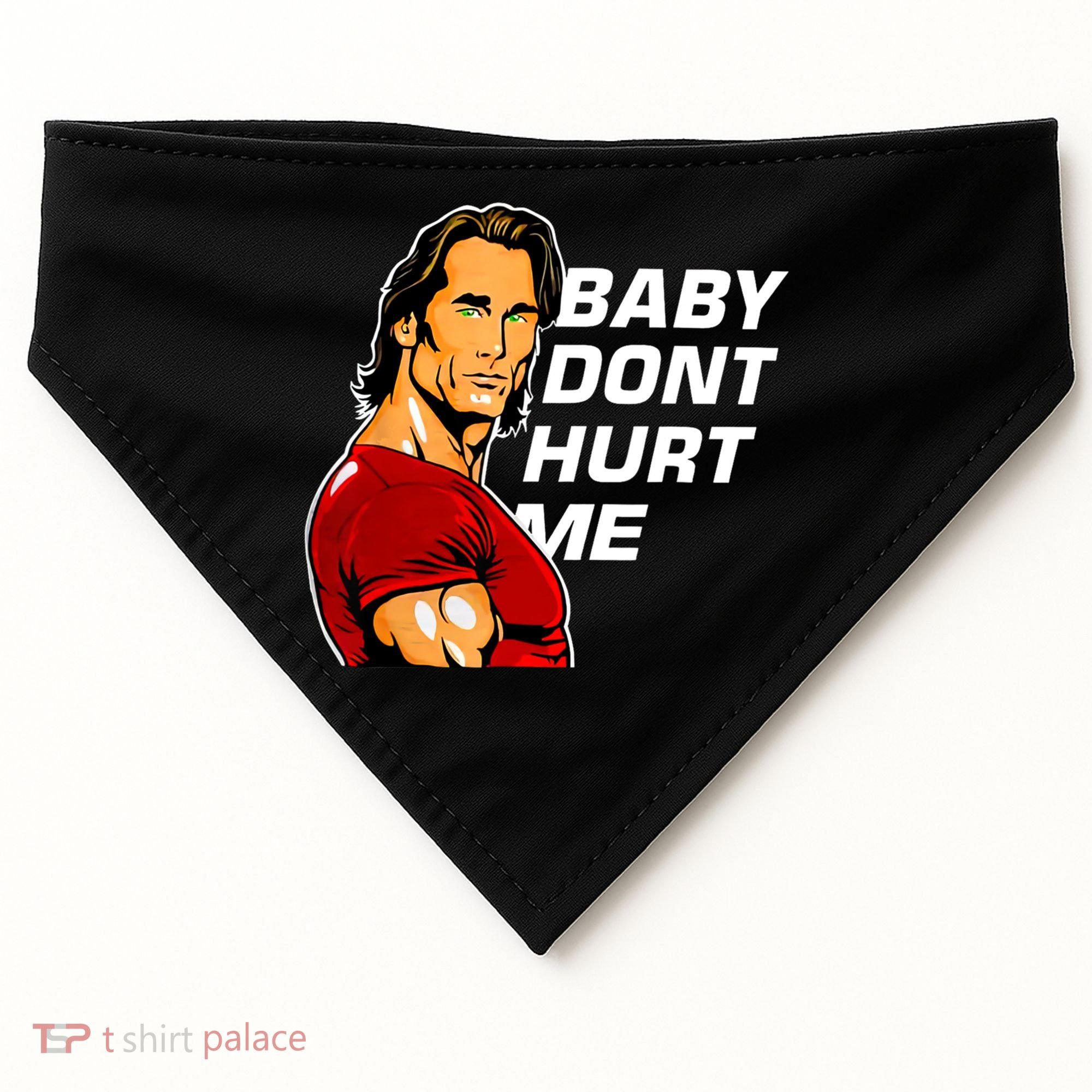 Baby Dont Hurt Me Funny Meme USA-Made Doggie Bandana