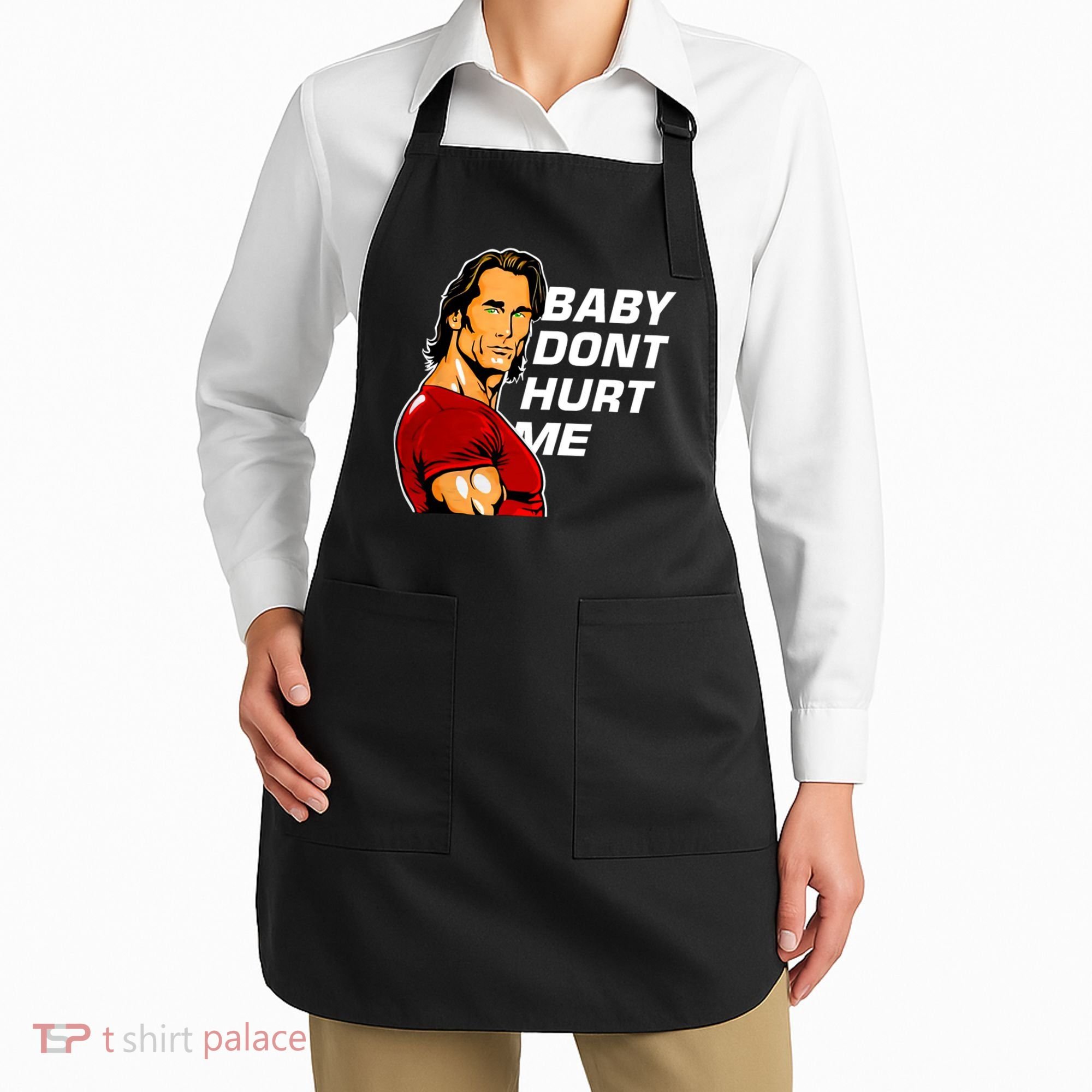 Baby Dont Hurt Me Funny Meme Apron