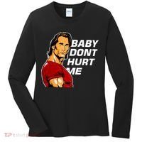 Baby Dont Hurt Me Funny Meme Women's Long Sleeve Shirt thumb 0