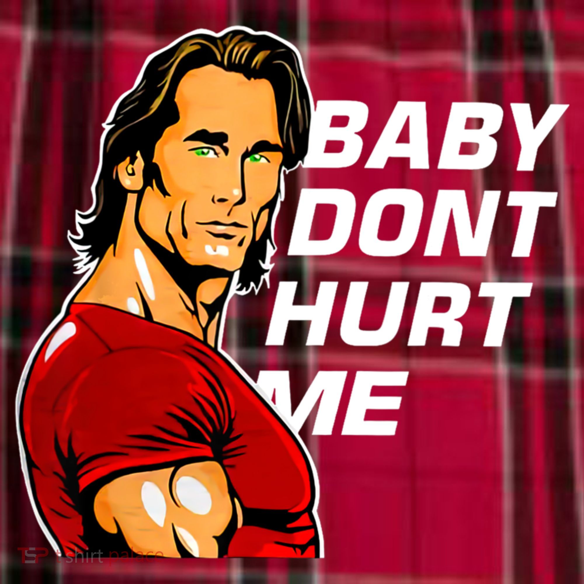 Baby Dont Hurt Me Funny Meme Men's Flannel Plaid Pajama Pants