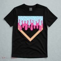 Baseball Drip Home Plate Ice Cream Sport Players & Fans T-Shirt thumb 5