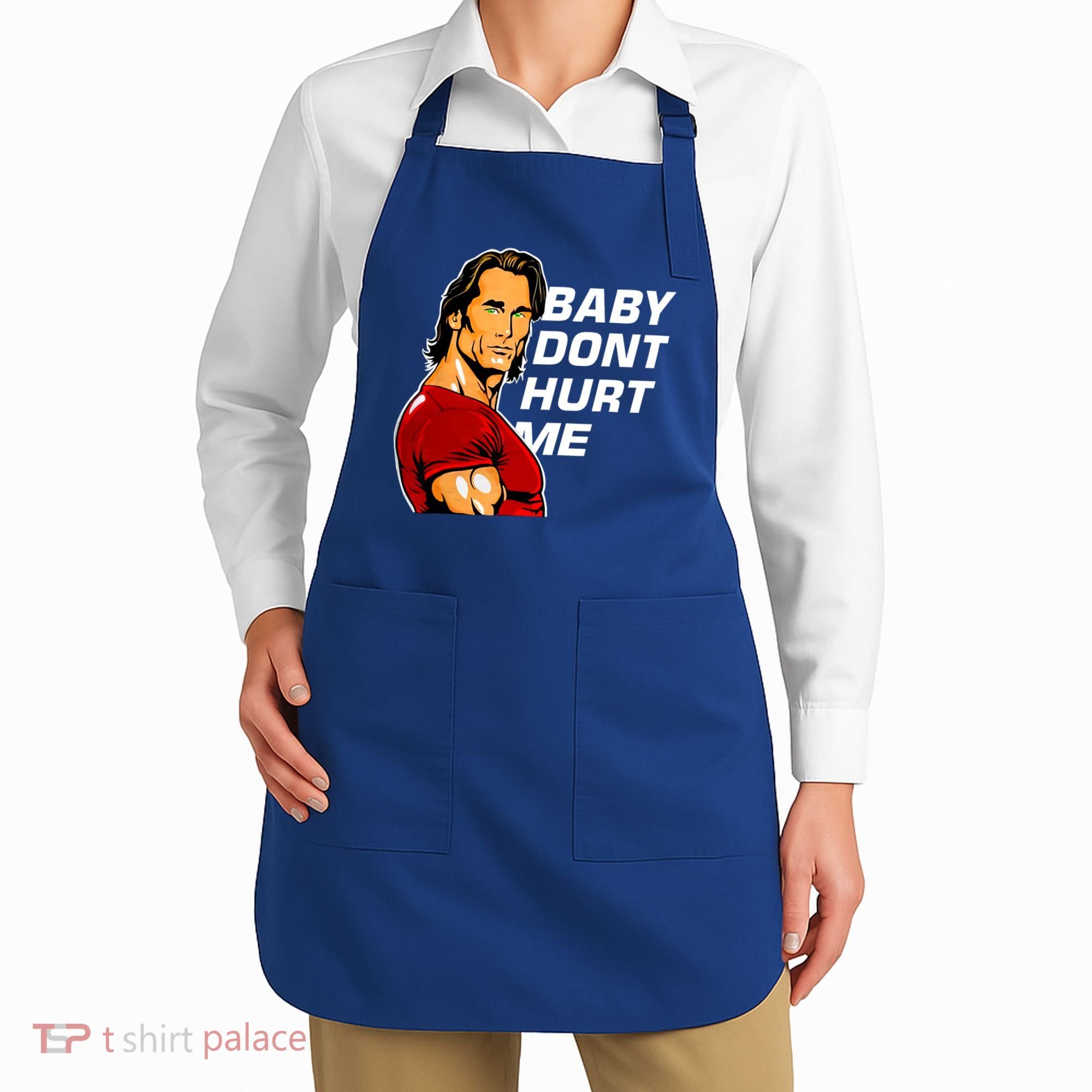 Baby Dont Hurt Me Funny Meme Apron