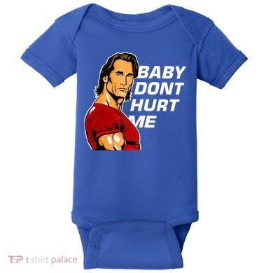 Baby Dont Hurt Me Funny Meme Baby Bodysuit