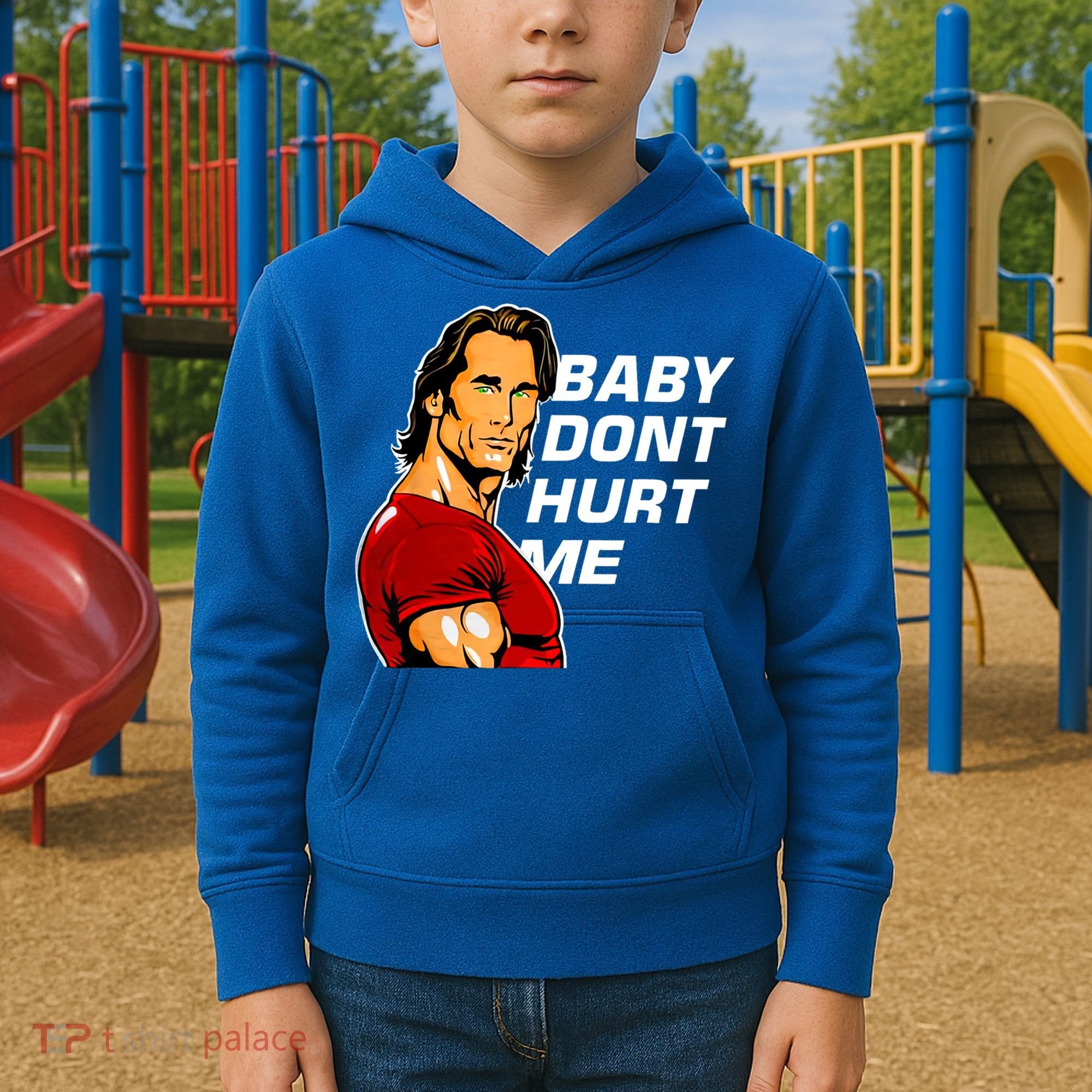 Baby Dont Hurt Me Funny Meme Kids Hoodie