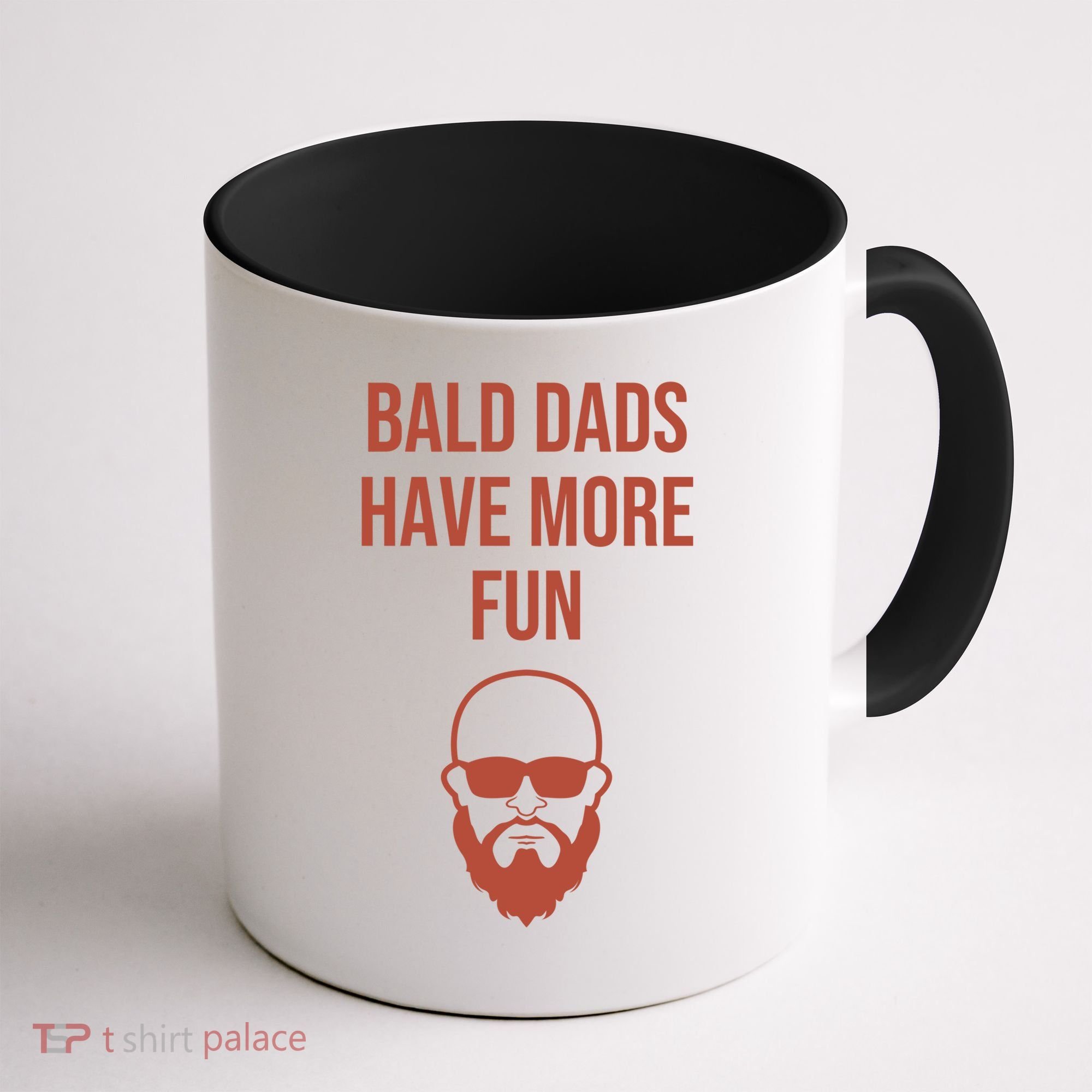 Bald Dads Have More Fun Dad Balding Funny Fathers Day Gym Gift Coffee Mug