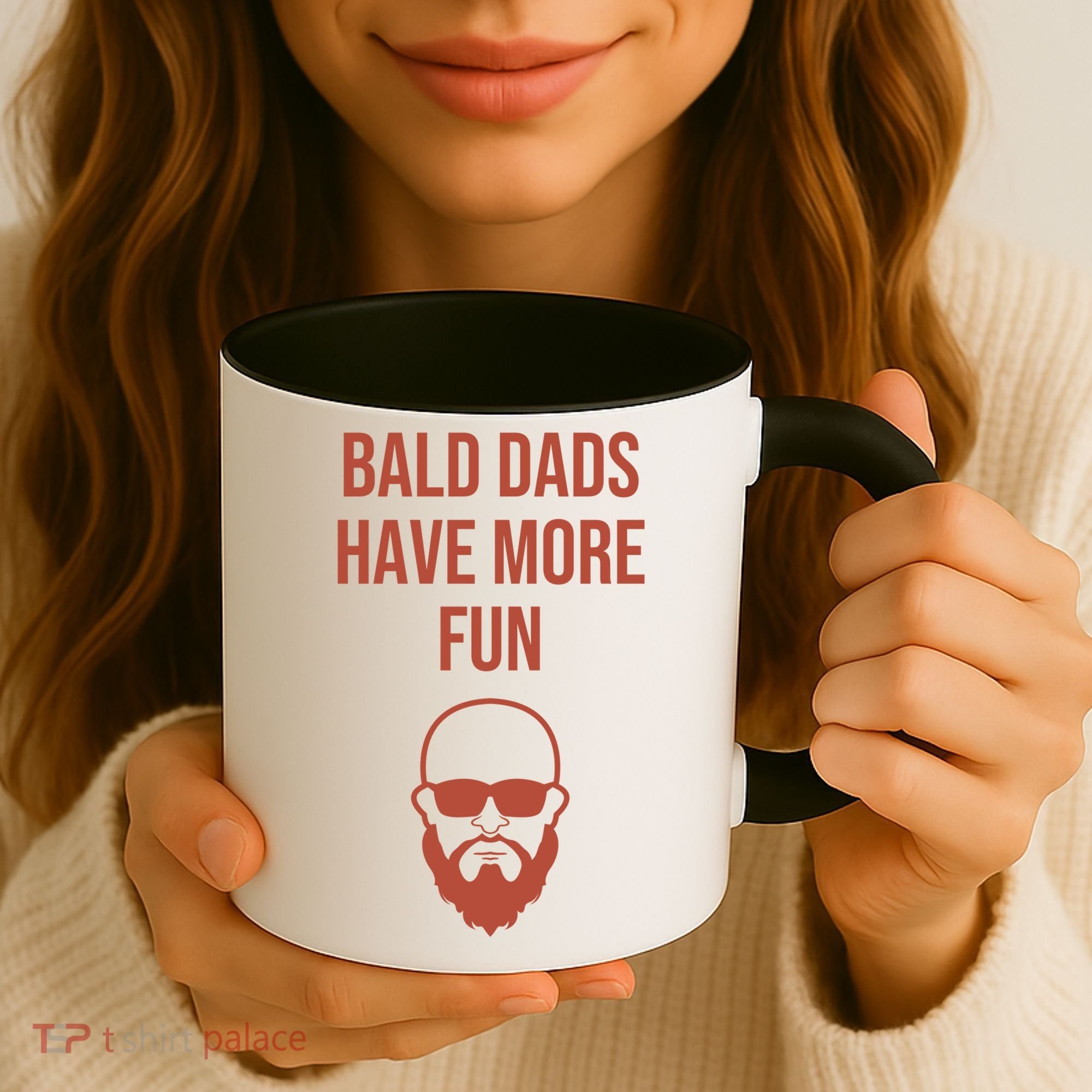 Bald Dads Have More Fun Dad Balding Funny Fathers Day Gym Gift Coffee Mug