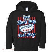 Bad Day Hot Dog Toddler Hoodie thumb 0