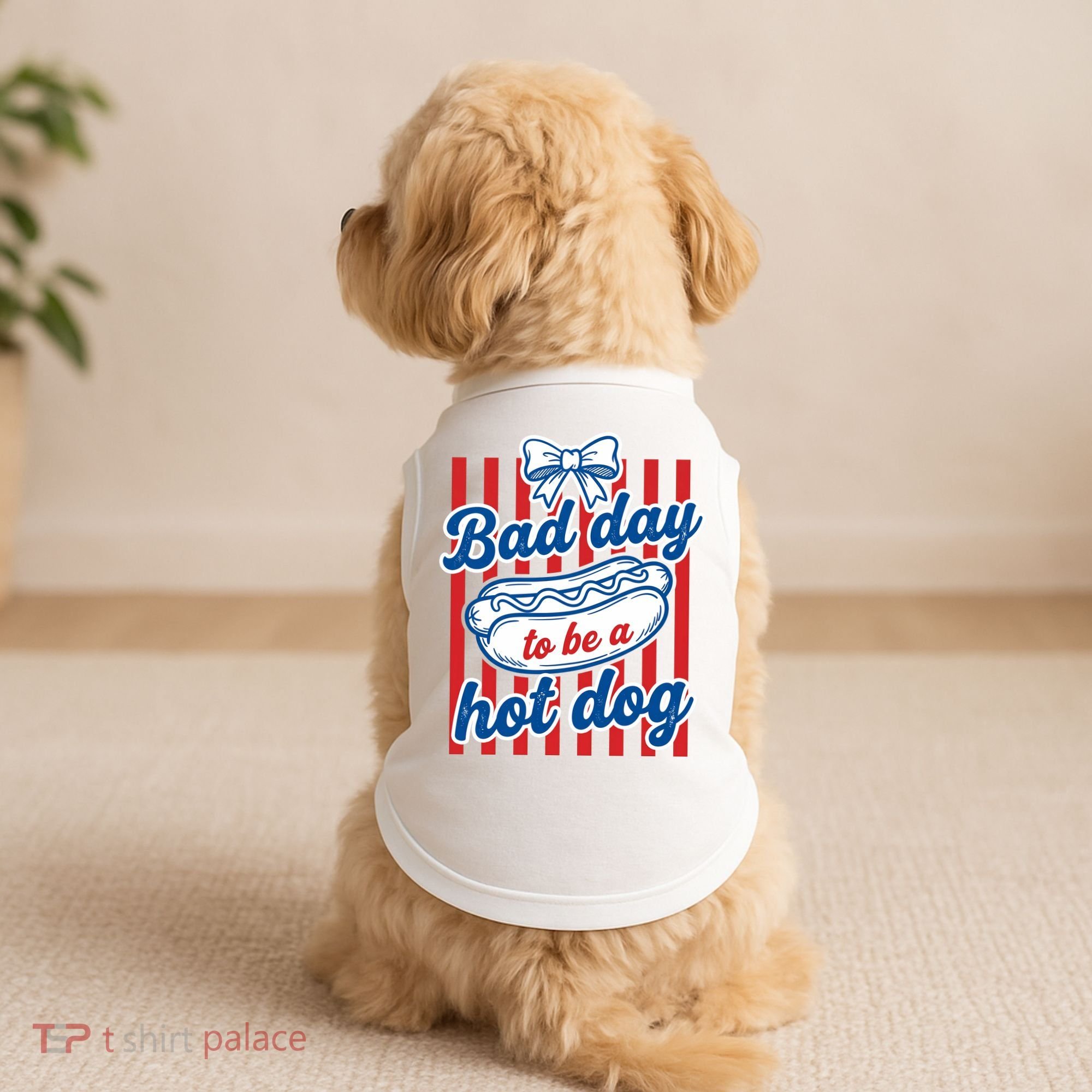 Bad Day Hot Dog Doggie Tank