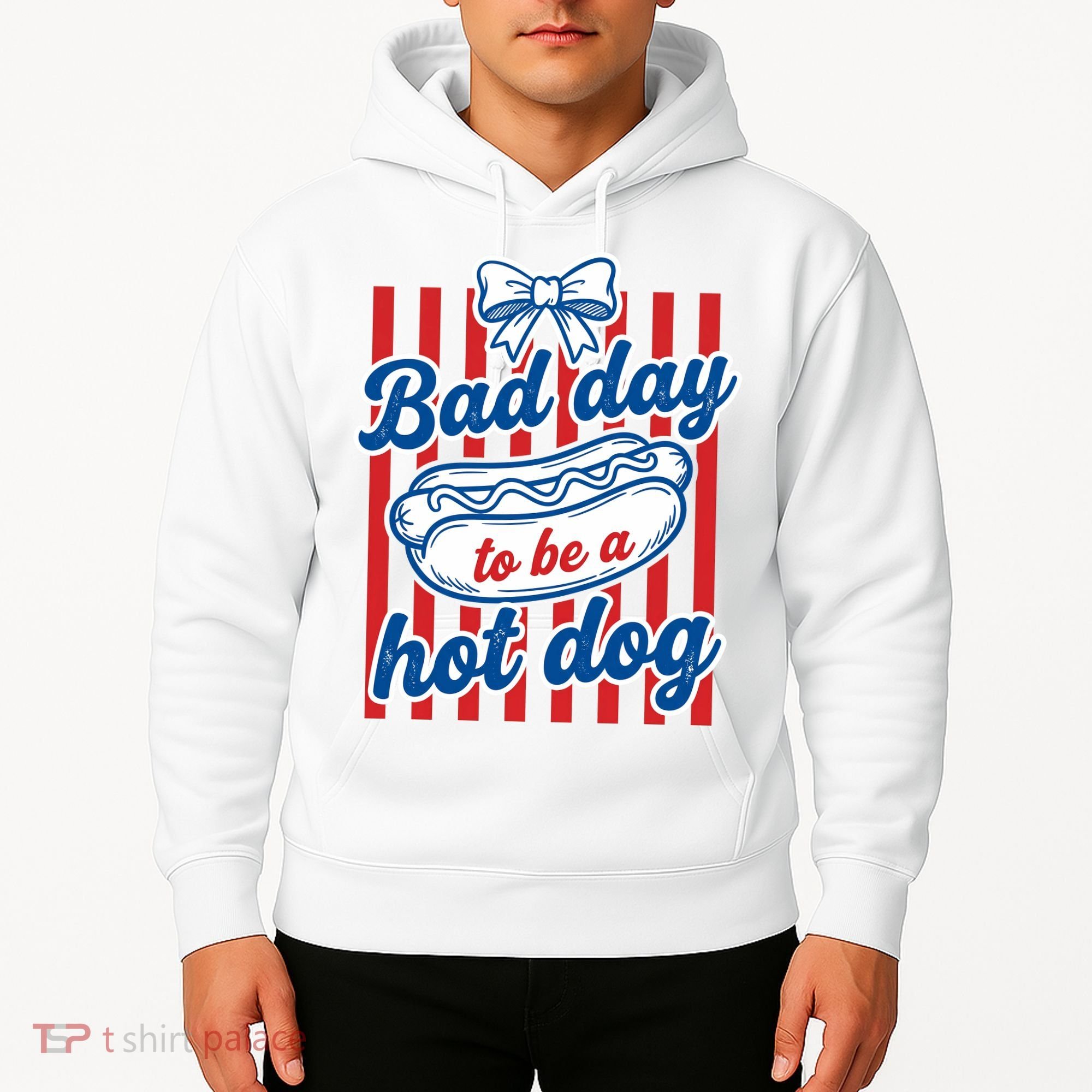 Bad Day Hot Dog Hoodie