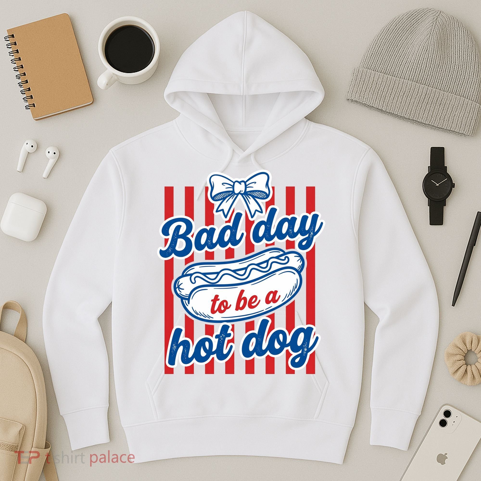 Bad Day Hot Dog Hoodie