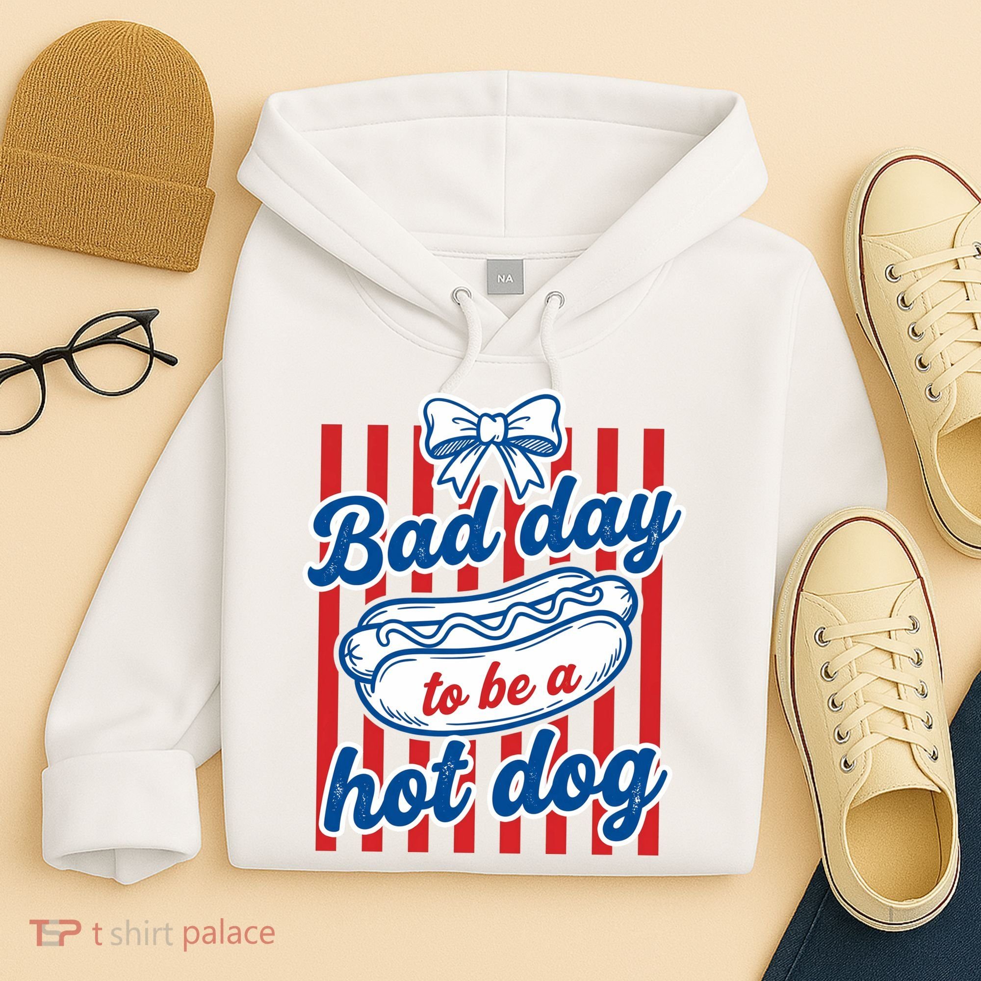 Bad Day Hot Dog Hoodie
