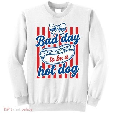 Bad Day Hot Dog Sweatshirt