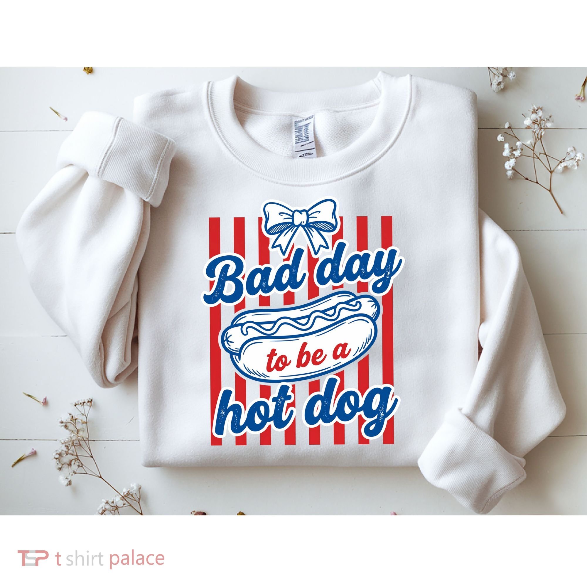 Bad Day Hot Dog Sweatshirt