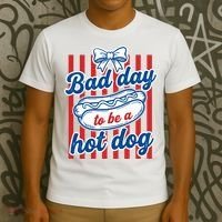 Bad Day Hot Dog T-Shirt thumb 3