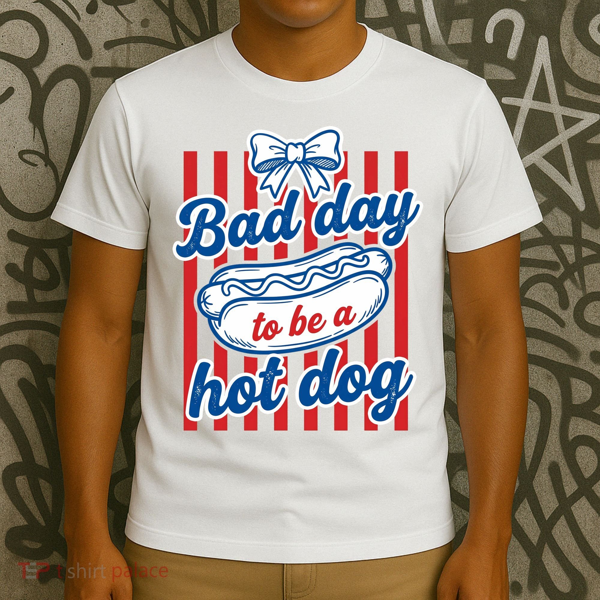 Bad Day Hot Dog T-Shirt