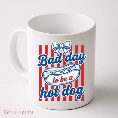 Bad Day Hot Dog Coffee Mug