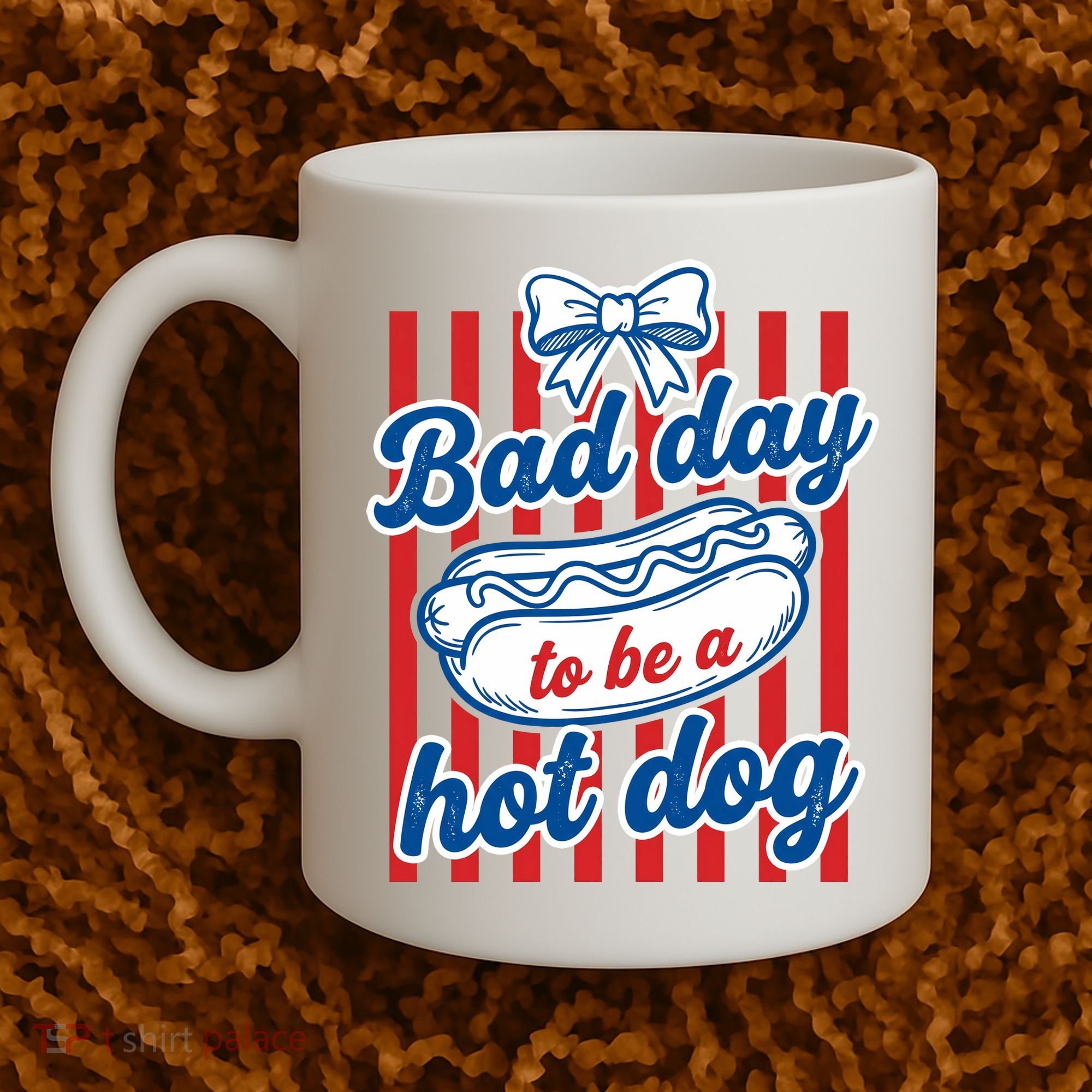 Bad Day Hot Dog Coffee Mug