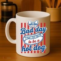 Bad Day Hot Dog Coffee Mug thumb 4