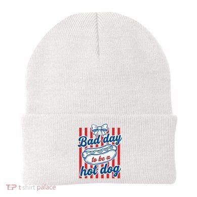 Bad Day Hot Dog Beanie