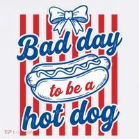 Bad Day Hot Dog Polo thumb 3