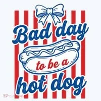 Bad Day Hot Dog Women's Hoodie thumb 2