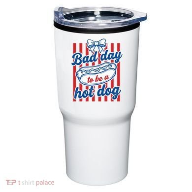 Bad Day Hot Dog Tumbler