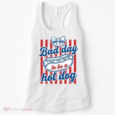Bad Day Hot Dog Women's Tank Top