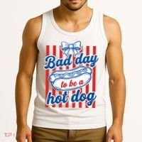 Bad Day Hot Dog Tank Top thumb 3