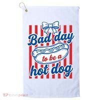 Bad Day Hot Dog Golf Towel thumb 0