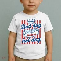 Bad Day Hot Dog Toddler T-Shirt thumb 2